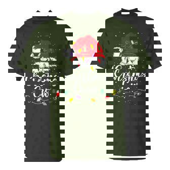 Christmas Crew Family Group Matching Christmas Pajama Party T-Shirt | Mazezy