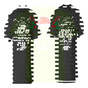 This Is My Christmas In July Christmas Pajama Xmas T-Shirt - Monsterry