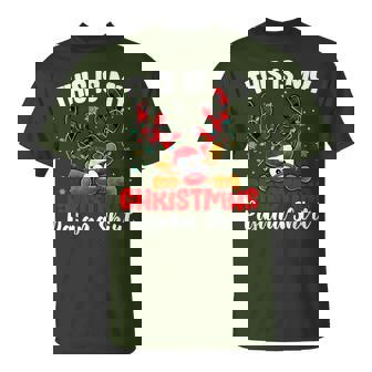 This Is My Christmas Pajama Rudolph Reindeer Kid T-Shirt - Thegiftio