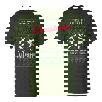 This Is My Christmas Pajama Taekwondo Ugly Sweater T-Shirt - Thegiftio