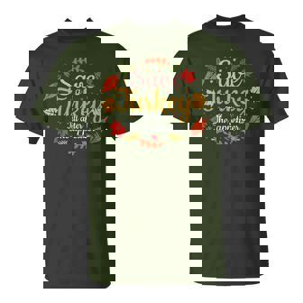 Christmas Thanksgiving Save A Turkey After Appetizer Joke T-Shirt - Monsterry