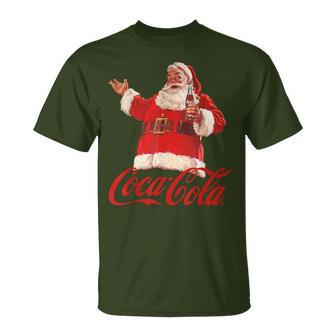 Coca Cola Santa Claus Bottle T-Shirt - Geschenkecke