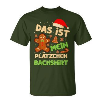 Das Ist Mein Plätzchen Back Outfit Christmas T-Shirt - Geschenkecke