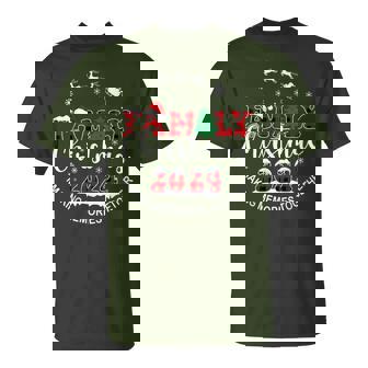 Family Christmas 2024 Making Memories Together Buffalo Plaid T-Shirt - Thegiftio UK