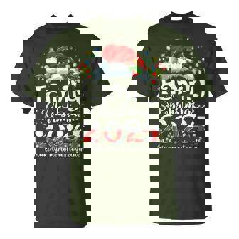 Family Christmas 2024 Matching Squad Santa Elf Xmas T-Shirt - Monsterry