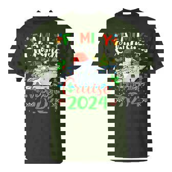 Family Christmas Cruise 2024 Matching Family Cruise Xmas T-Shirt - Monsterry