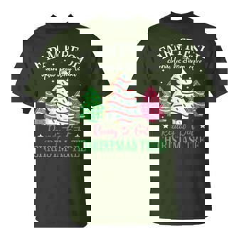 Farm Fresh Christmas Tree Cakes Tree Farm Xmas Pajamas T-Shirt | Mazezy