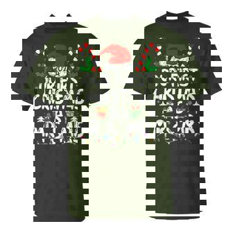 Our First Christmas As Mr & Mrs 2024 Just Married Couples T-Shirt - Monsterry