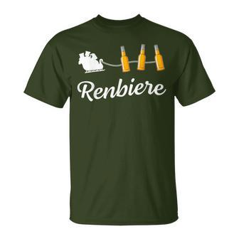 Christmas Reindeer Renbier T-Shirt - Geschenkecke