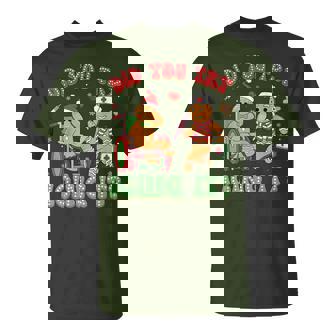 Christmas Nurse Did You Try Icing It Gingerbread Man T-Shirt - Monsterry