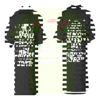 Due To Inflation Ugly Christmas Sweaters Christmas T-Shirt | Seseable CA