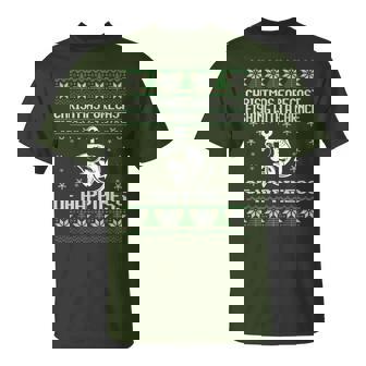 Fishing Ugly Christmas Sweaters T-Shirt - Seseable