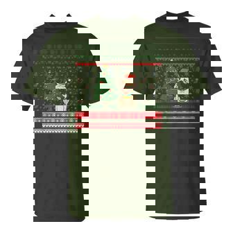 Merry Christmas Pug Ugly Christmas Sweater T-Shirt - Seseable