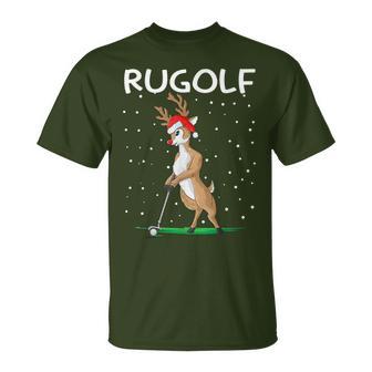 Rugolf Reindeer Christmas Golf T-Shirt - Geschenkecke