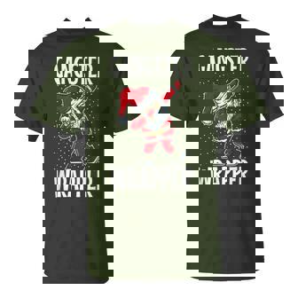 Gangster Wrapper Ugly Christmas Sweater Pun Gangsta T-Shirt - Thegiftio