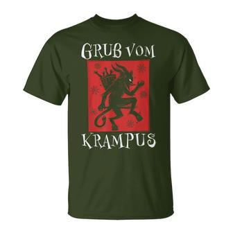 Greetingsom Krampus Santa Claus Kramperl Perchten Krampus S T-Shirt - Geschenkecke