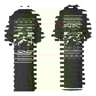 Gun Rights 2Nd Amendment Pistol Guns Ugly Christmas Sweater T-Shirt - Thegiftio