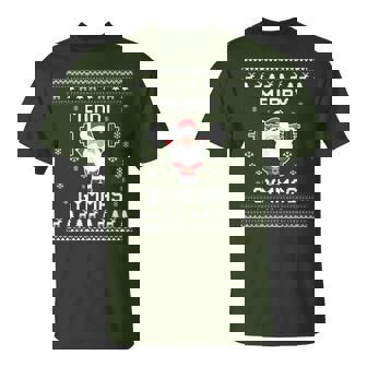 Gym Lover Ugly Christmas Sweater For Holidays T-Shirt - Seseable