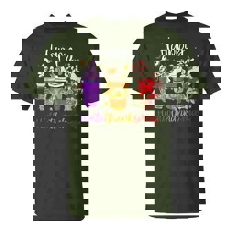 Hallothanksmas Gnomes Halloween Thanksgiving Merry Christmas T-Shirt - Thegiftio UK