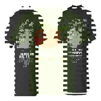Hamilton Family Name Hamilton Family Christmas T-Shirt - Monsterry