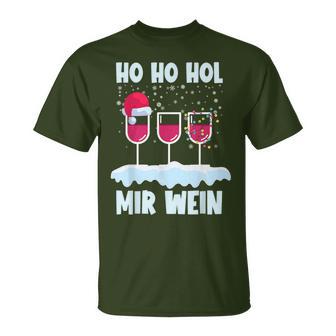 Ho Hol Mir Wine Costume Christmas Men T-Shirt - Geschenkecke