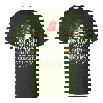 Most Likely To Eat Santas Cookies Christmas Family Matching T-Shirt - Monsterry