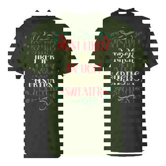 Most Likely To Rock An Ugly Christmas Sweater Christmas T-Shirt - Thegiftio