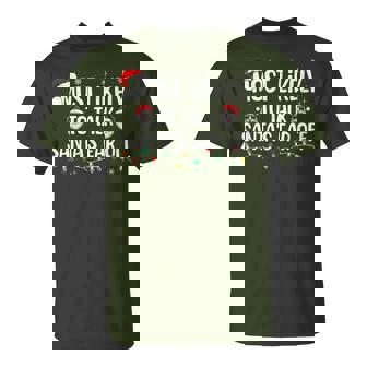 Most Likely To Talk Santa's Ear Off Family Christmas T-Shirt - Thegiftio UK