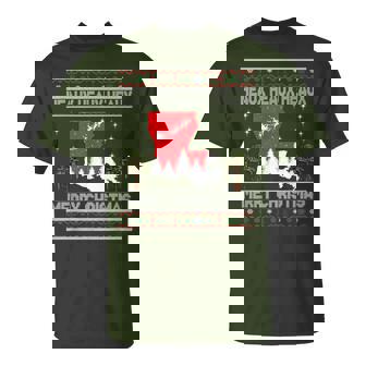 Louisiana Heaux Heaux Heaux Ugly Christmas Sweater Top T-Shirt - Thegiftio