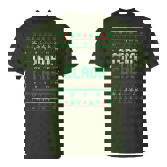 Mema Claus Matching Ugly Christmas Sweaters T-Shirt - Monsterry