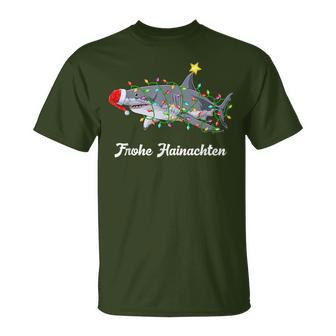 Merry Hainachten Shark Children's Boys Christmas Ugly Christmas T-Shirt - Geschenkecke