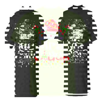 Mr And Mrs Claus Couples Matching Christmas Pajamas Santa T-Shirt - Monsterry