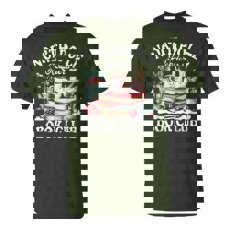 North Pole Book Club Hot Cocoa Bookworms Christmas T-Shirt - Thegiftio