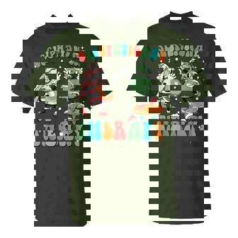 Occupational Therapy Christmas Tree Cake Therapist Assistant T-Shirt - Thegiftio