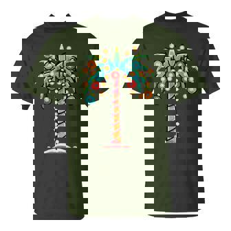 Palm Christmas Tree Xmas Beach Hawaii Tropical Kid T-Shirt - Thegiftio UK