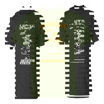 Patineur À L'ancienne Santa Cruz Californie T-Shirt - Cadeauxyz