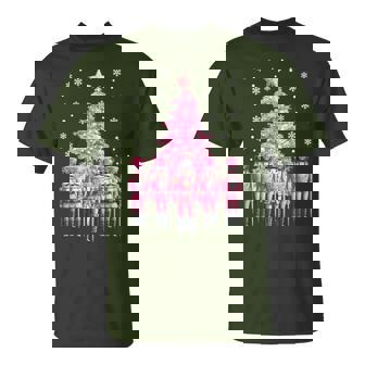 Pink Christmas Nutcracker Christmas Tree Matching Family T-Shirt - Monsterry