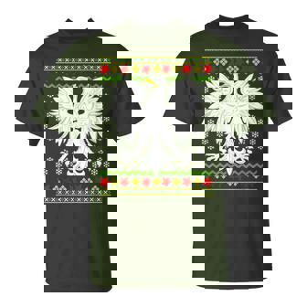 Poland Ugly Christmas Polish Polska Eagle T-Shirt - Monsterry