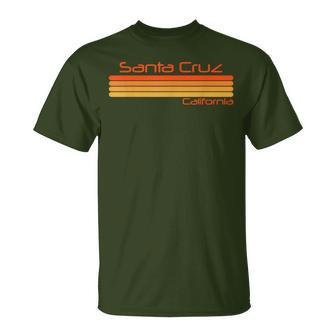 Retro Santa Cruz California T-Shirt - Geschenkecke