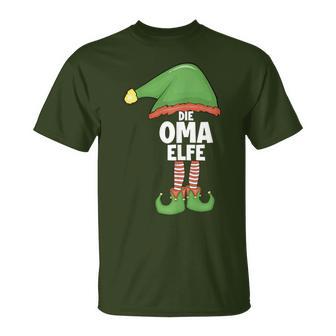 Ropa De Navidad Familia Xmas Mamá De Navidad Abuela Elfe Camiseta unisex - Regaloses