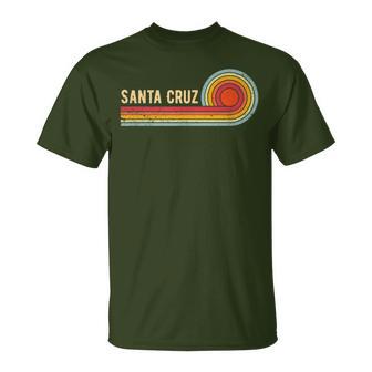 Santa Cruz City California Caintage Retro Souvenir T-Shirt - Geschenkecke