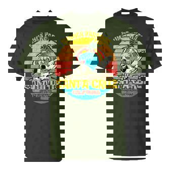 Santa Cruz City California Souveniracancesintage Rétro T-Shirt - Cadeauxyz