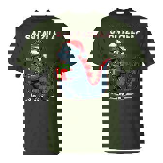 Santazilla Monster Kaiju Christmas T-Shirt | Seseable UK