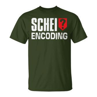 Schei Encoding Christmas Itler Nerd T-Shirt - Geschenkecke