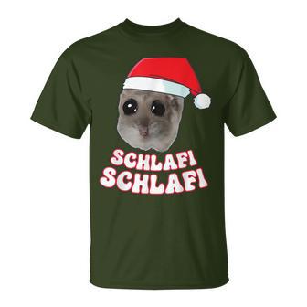 Schlafi Schlafi Hamster Hamstie Christmas Sleep T-Shirt - Geschenkecke