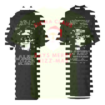 Sigma Claus Merry Rizz Mas Alpha Middle School Christmas T-Shirt | Mazezy