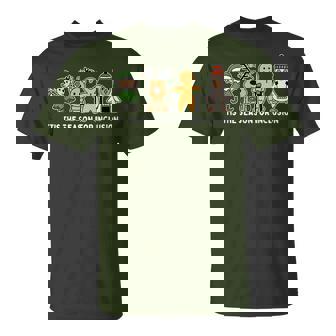 Tis The Season For Inclusion Ot Pt Slp Therapist Christmas T-Shirt - Monsterry