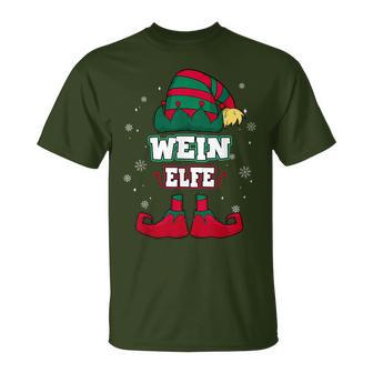 Wine Elf Partner Look Christmas T-Shirt - Geschenkecke