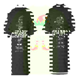 Xmas Outlandish Elf Family Matching Christmas Pajama T-Shirt - Monsterry