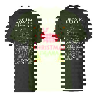Xmas Tree With Light Rabbit Ugly Christmas Sweater T-Shirt - Monsterry